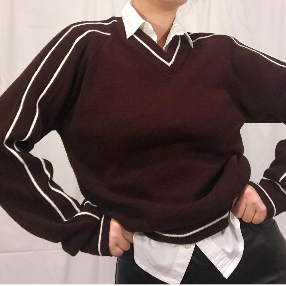 Vintage brown pullover Sweater by Kingsport